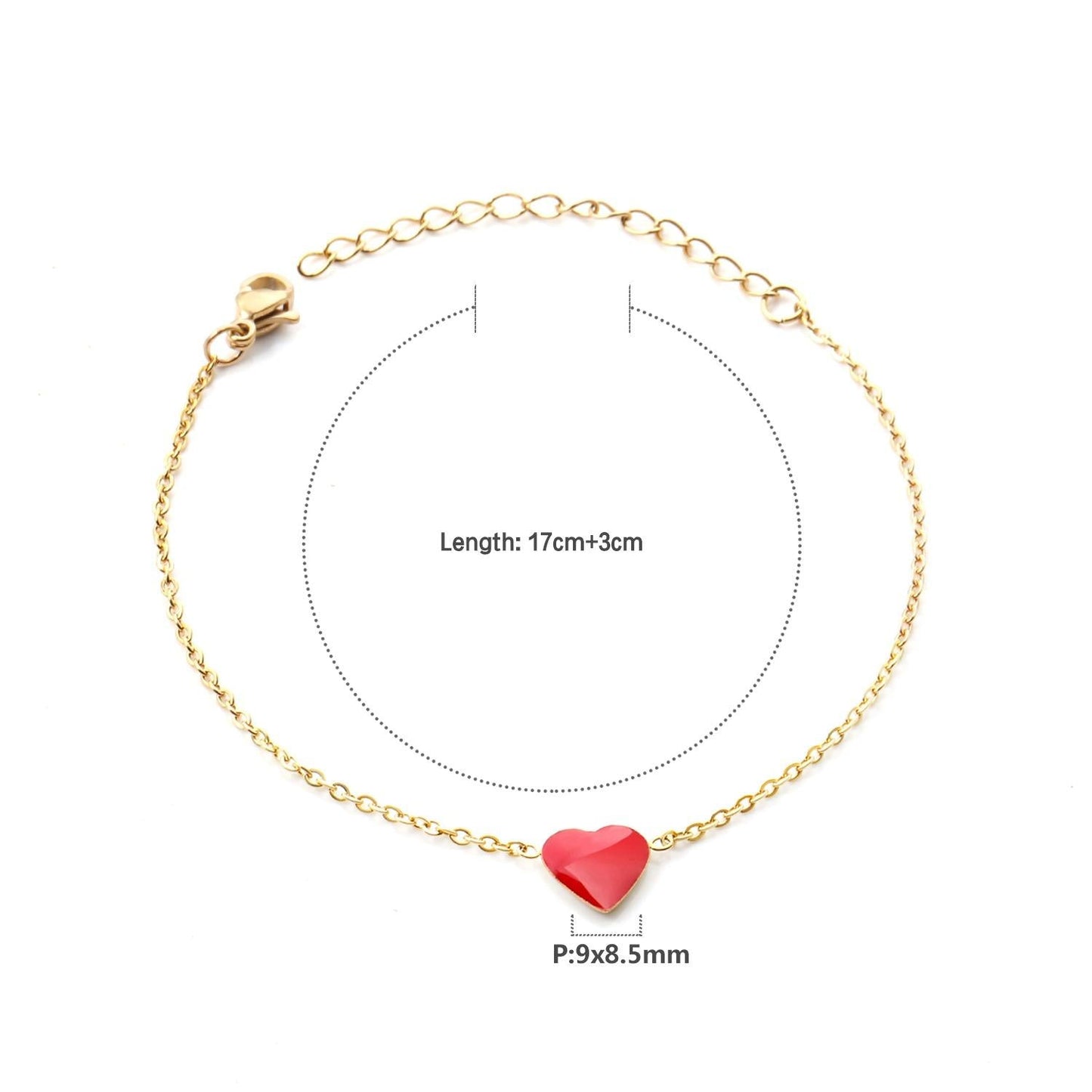 "Herzi" by Balissa Armband Mein Shop