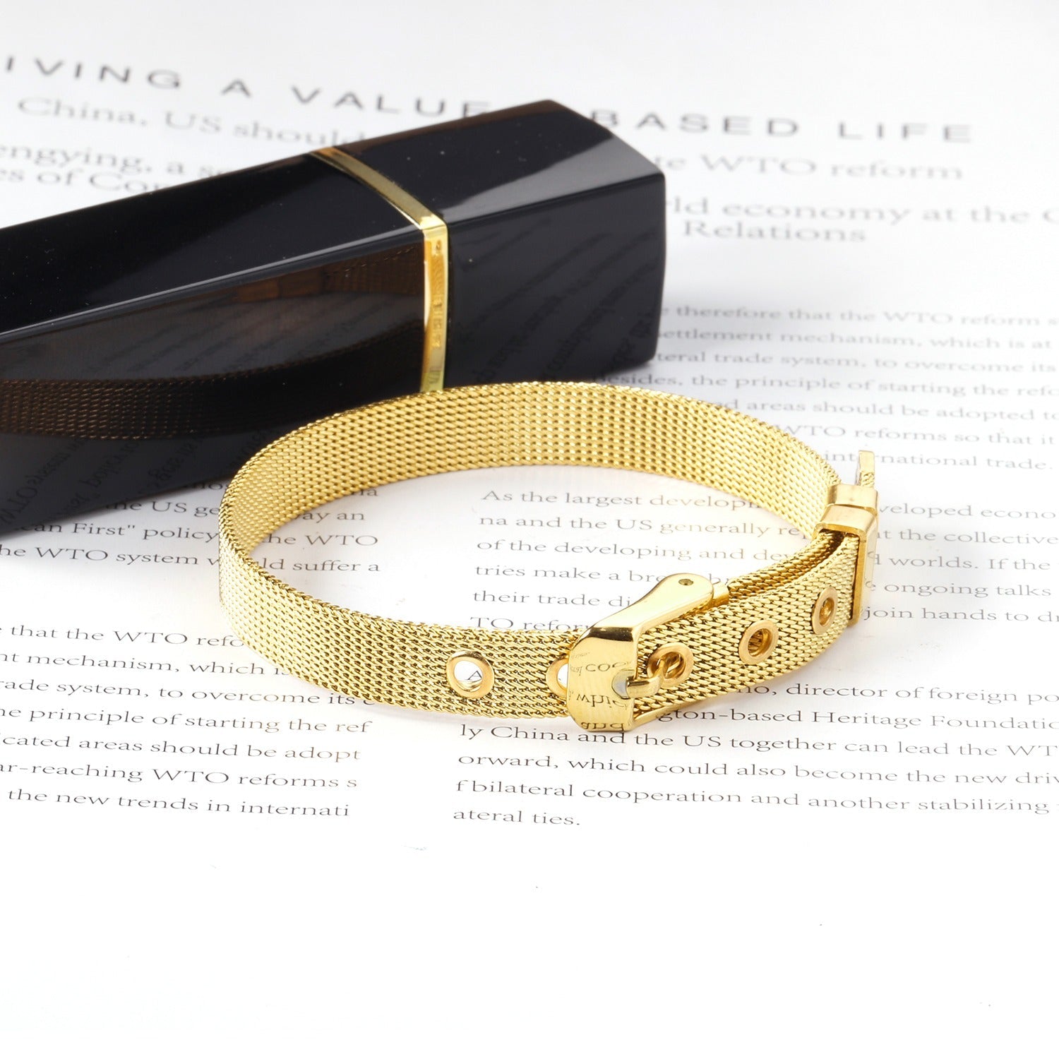 "Cinturon" by Balissa Armband Mein Shop