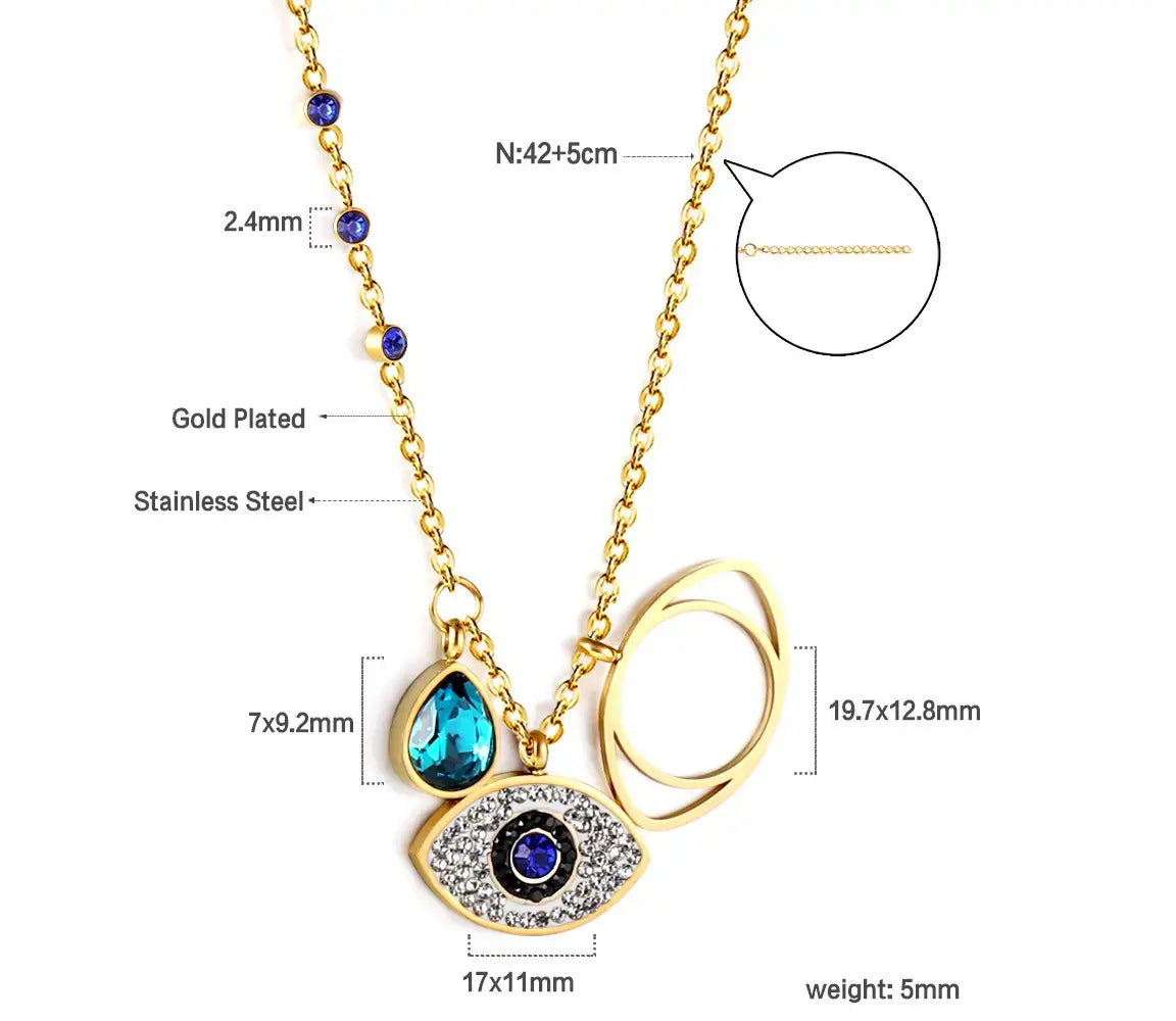 "Eye" by Balissa - Halskette Mein Shop